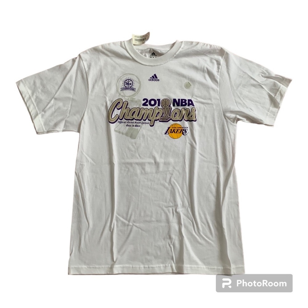 LA Lakers 2010 NBA Champions official locker room shirt